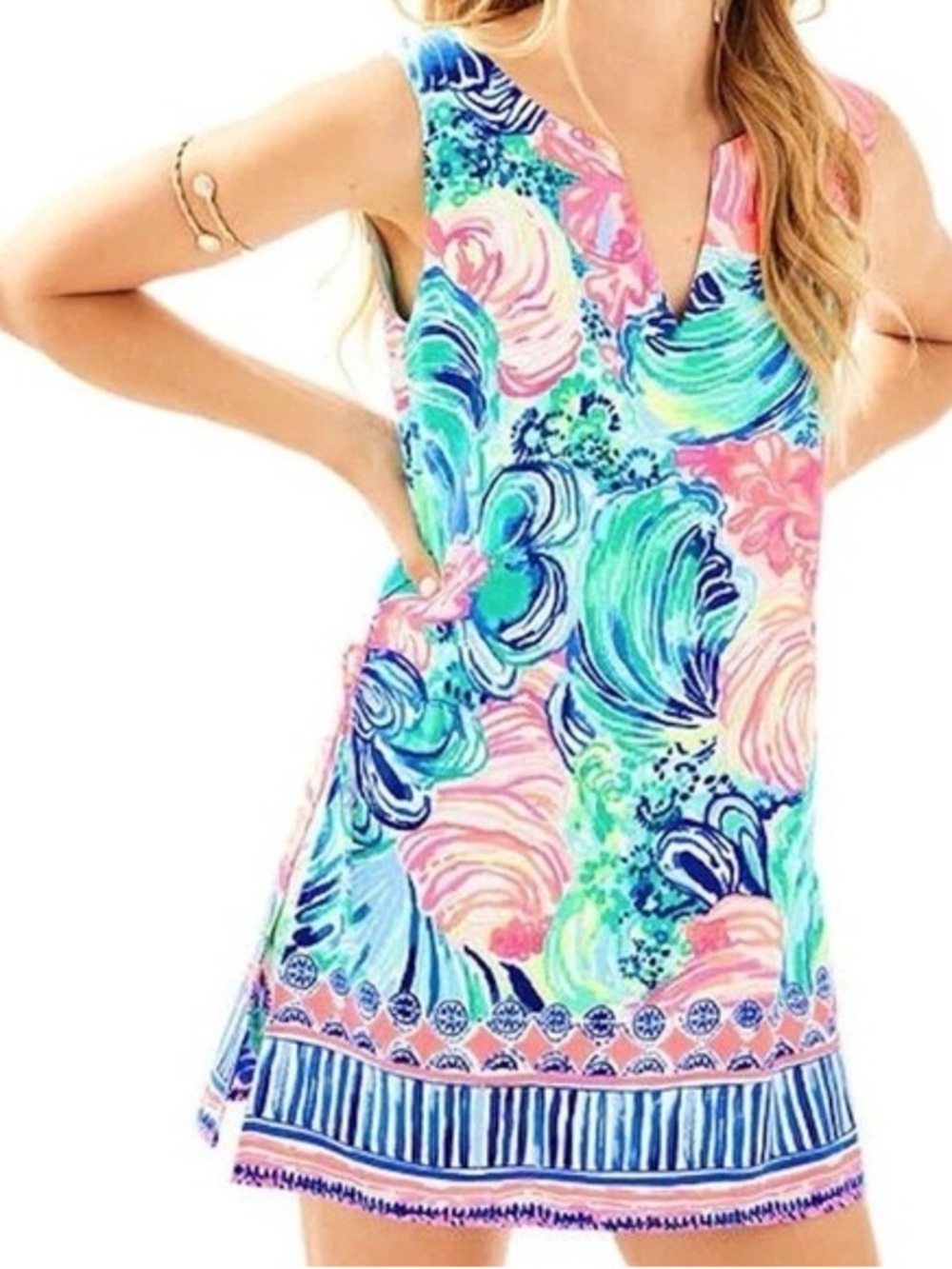 Lilly Pulitzer Donna Beach Please Romper